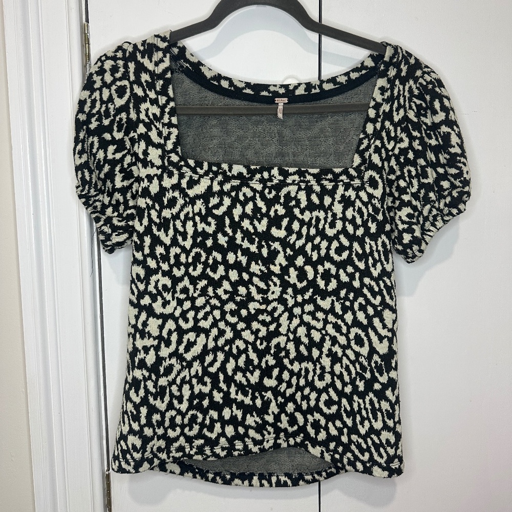 Free People Printed Top